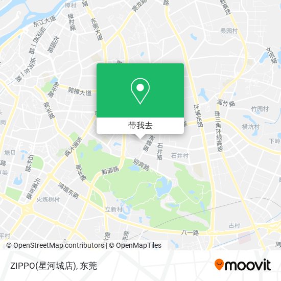 ZIPPO(星河城店)地图