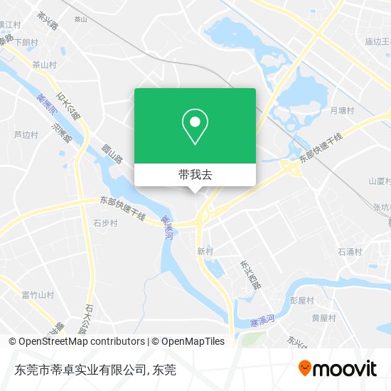 东莞市蒂卓实业有限公司地图