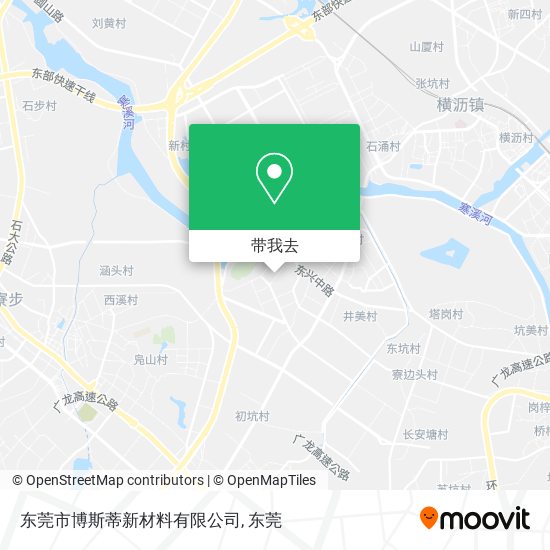 东莞市博斯蒂新材料有限公司地图