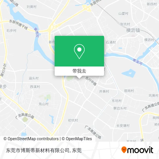 东莞市博斯蒂新材料有限公司地图