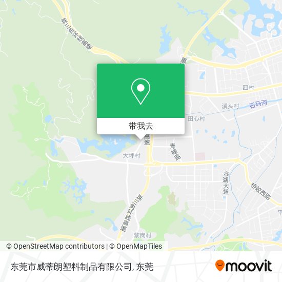 东莞市威蒂朗塑料制品有限公司地图