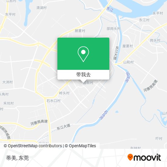 蒂美地图