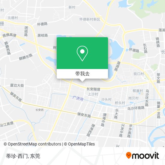 蒂珍-西门地图