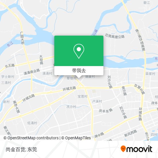 尚金百货地图