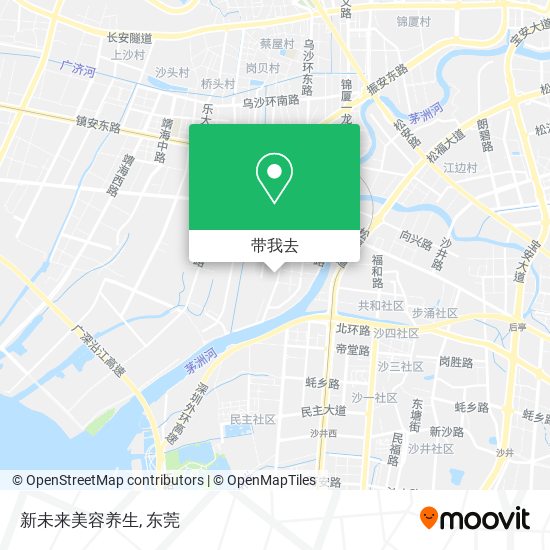 新未来美容养生地图