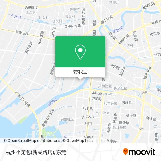 杭州小笼包(新民路店)地图