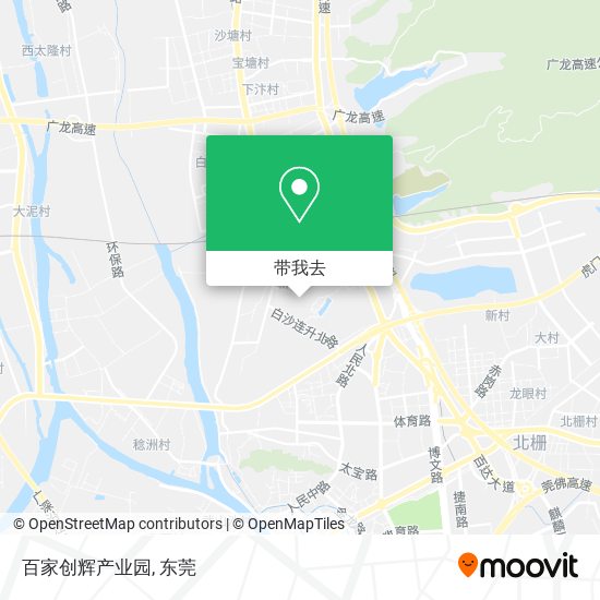 百家创辉产业园地图
