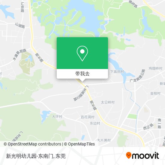 新光明幼儿园-东南门地图