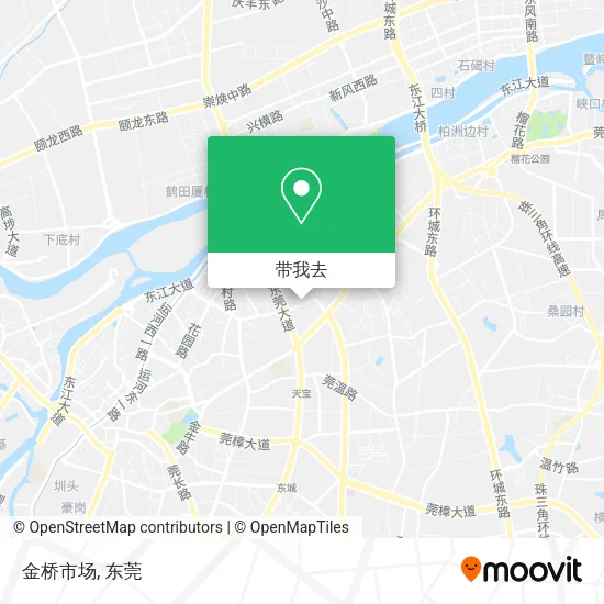 金桥市场地图