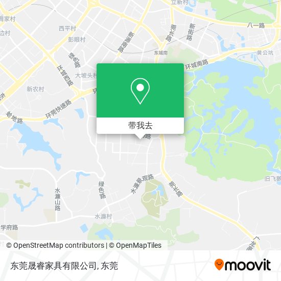 东莞晟睿家具有限公司地图