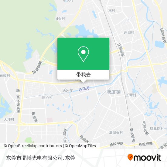 东莞市晶博光电有限公司地图