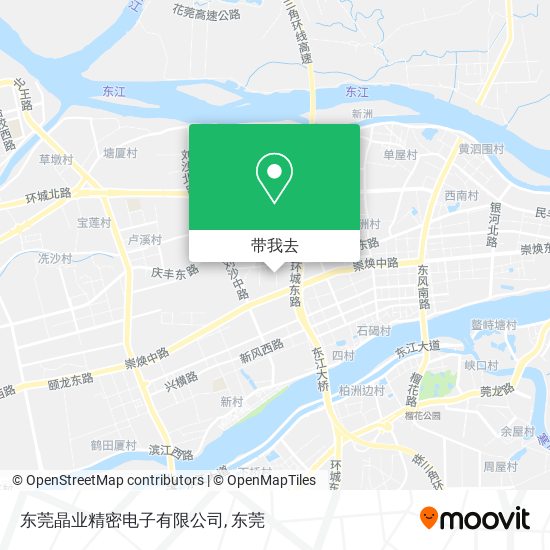 东莞晶业精密电子有限公司地图