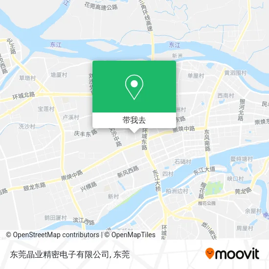 东莞晶业精密电子有限公司地图