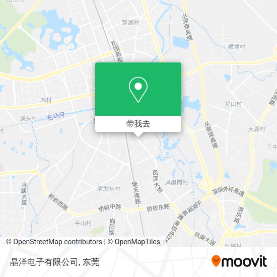 晶洋电子有限公司地图