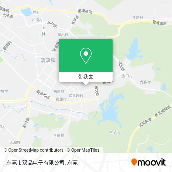 东莞市双晶电子有限公司地图