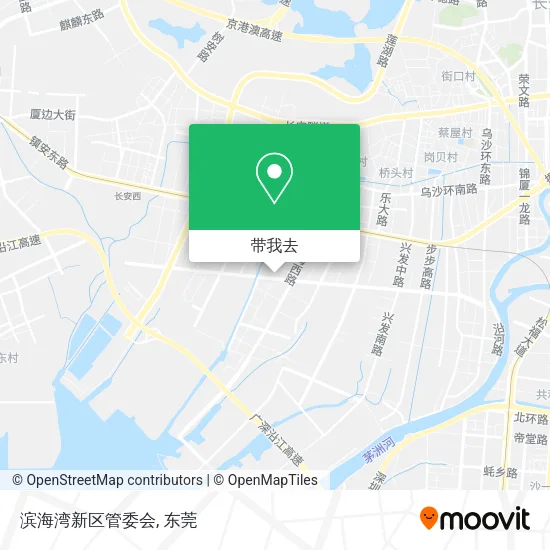滨海湾新区管委会地图