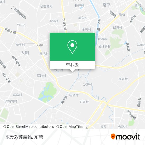 东发彩蓬装饰地图