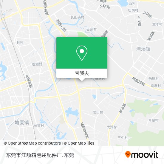 东莞市江顺箱包袋配件厂地图