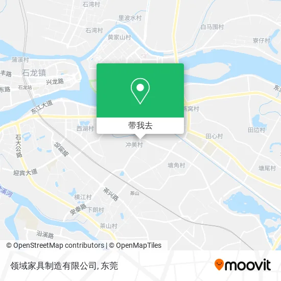 领域家具制造有限公司地图