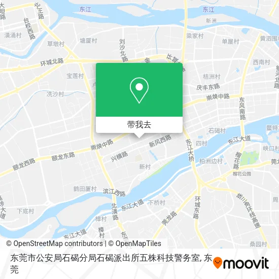 东莞市公安局石碣分局石碣派出所五株科技警务室地图