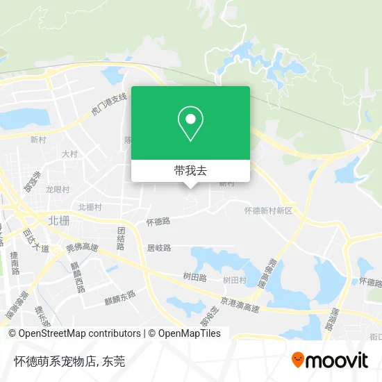 怀德萌系宠物店地图