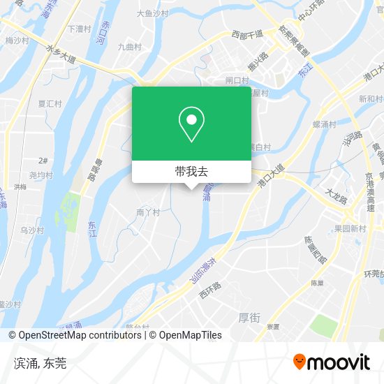 滨涌地图