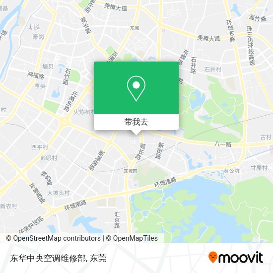 东华中央空调维修部地图