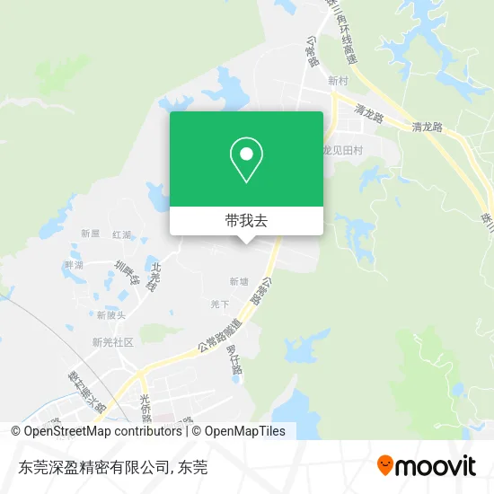 东莞深盈精密有限公司地图