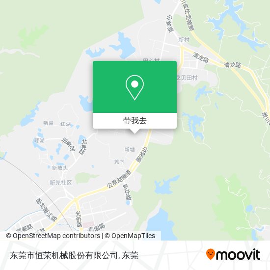 东莞市恒荣机械股份有限公司地图