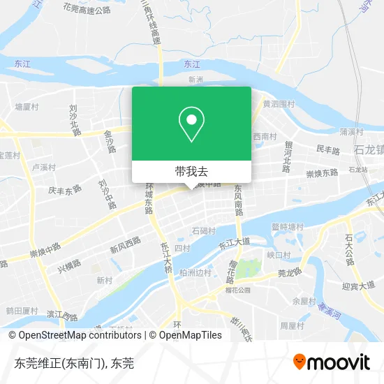 东莞维正(东南门)地图