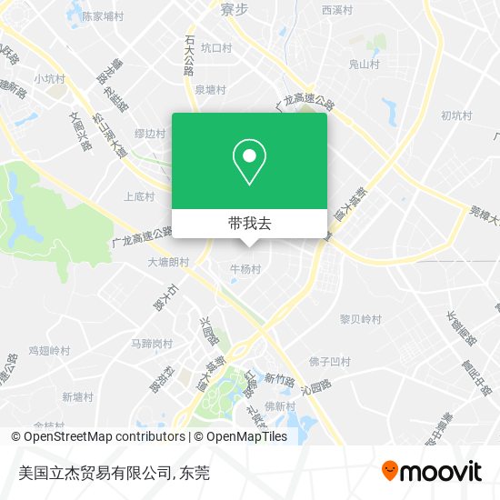 美国立杰贸易有限公司地图