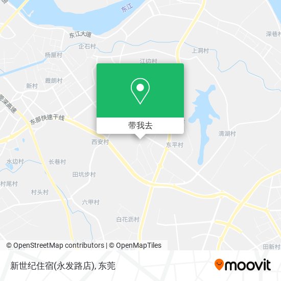 新世纪住宿(永发路店)地图