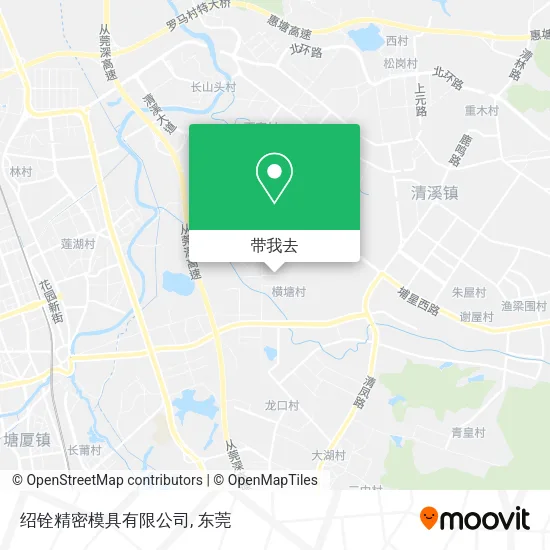 绍铨精密模具有限公司地图