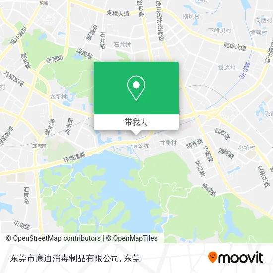 东莞市康迪消毒制品有限公司地图