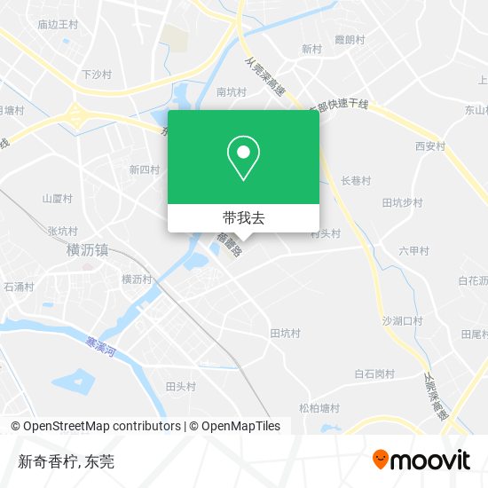 新奇香柠地图