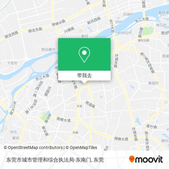东莞市城市管理和综合执法局-东南门地图