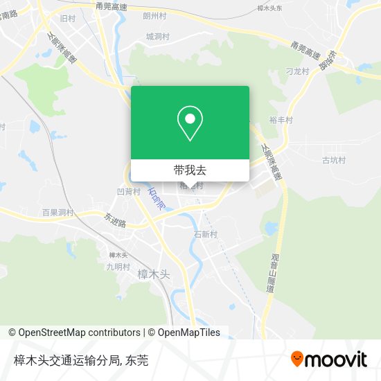樟木头交通运输分局地图