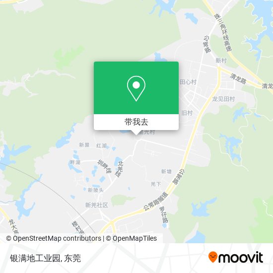 银满地工业园地图