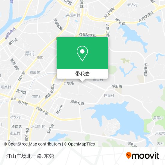 汀山广场北一路地图