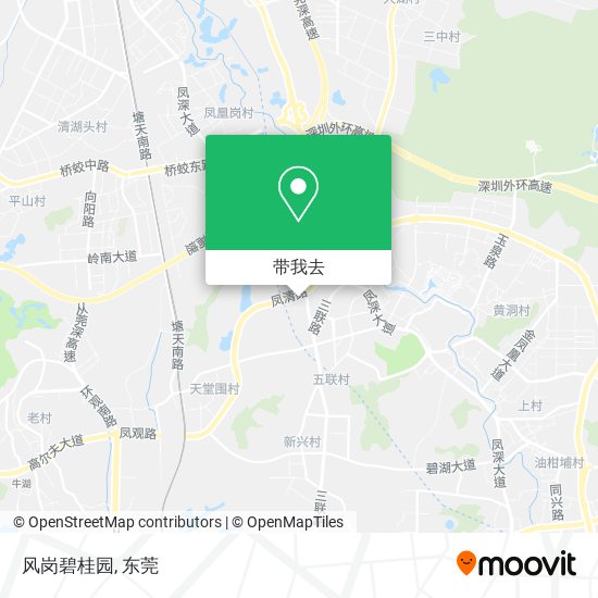 风岗碧桂园地图