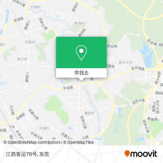 江西客运70号地图