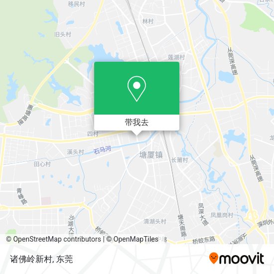 诸佛岭新村地图