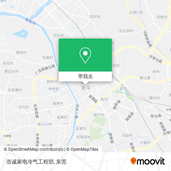浩诚家电冷气工程部地图
