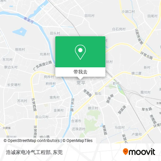 浩诚家电冷气工程部地图