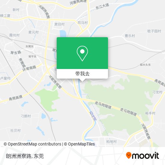 朗洲洲寮路地图