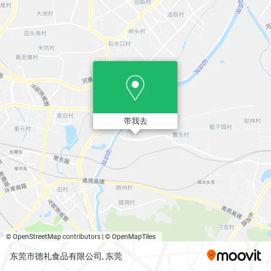 东莞市德礼食品有限公司地图
