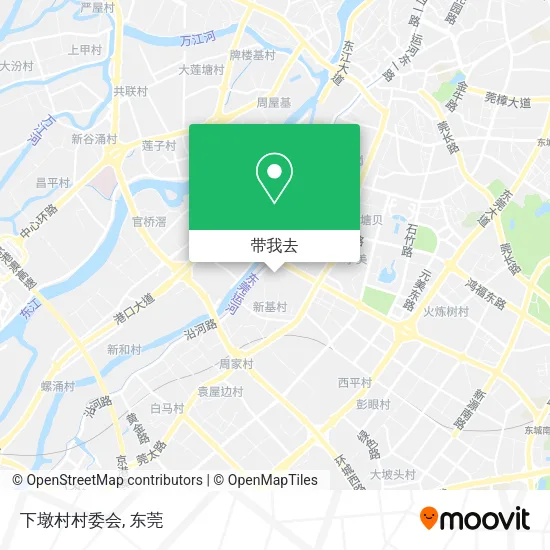 下墩村村委会地图