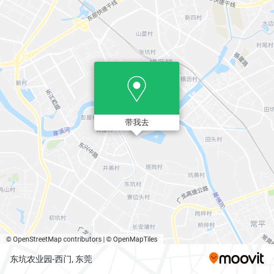 东坑农业园-西门地图