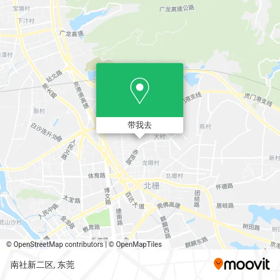 南社新二区地图