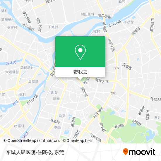 东城人民医院-住院楼地图